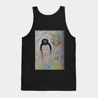 Quan Yin - Ascended master - by Renate van Nijen Tank Top